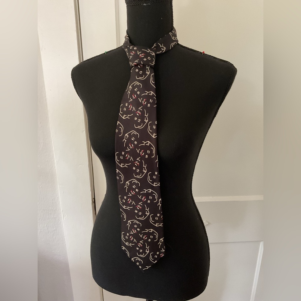 Salvador Dali Museum silk tie
